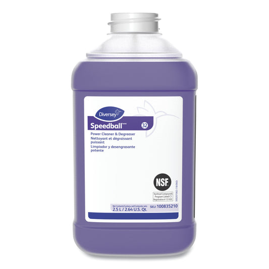 Diversey™ Speedball™ 2000 Surface Cleaner / Degreaser Alcohol Based J-Fill™ Dispensing Systems Liquid Concentrate 2.5 Liter Bottle Citrus Scent NonSte