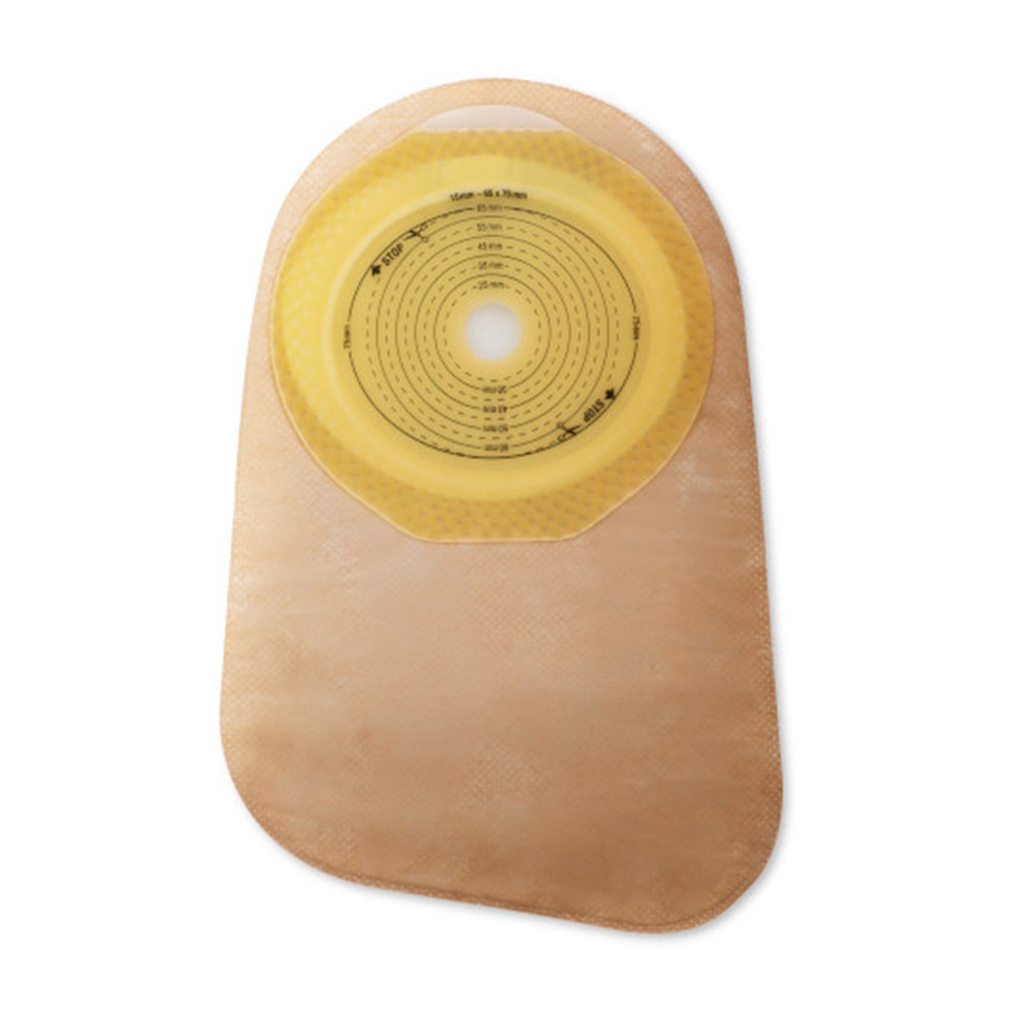 Ostomy Pouch Premier™ One-Piece System 9 Inch Length Flat, Trim To Fit 5/8 to 2-1/8 Inch Stoma Closed End - 82300