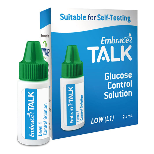 Blood Glucose Control Solution Embrace® Talk 2.5 mL Level 1 - APX03AB0318