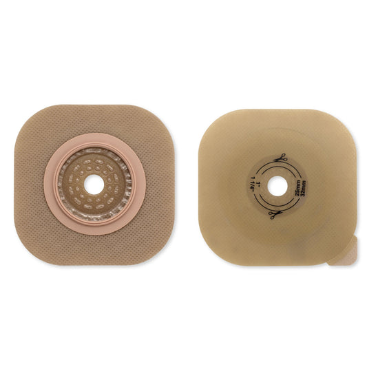 Ostomy Barrier CeraPlus™ New Image™ Trim to Fit, Extended Wear Without Tape 57 mm Flange Red Code Up to 1-3/4 Inch Opening - 15103