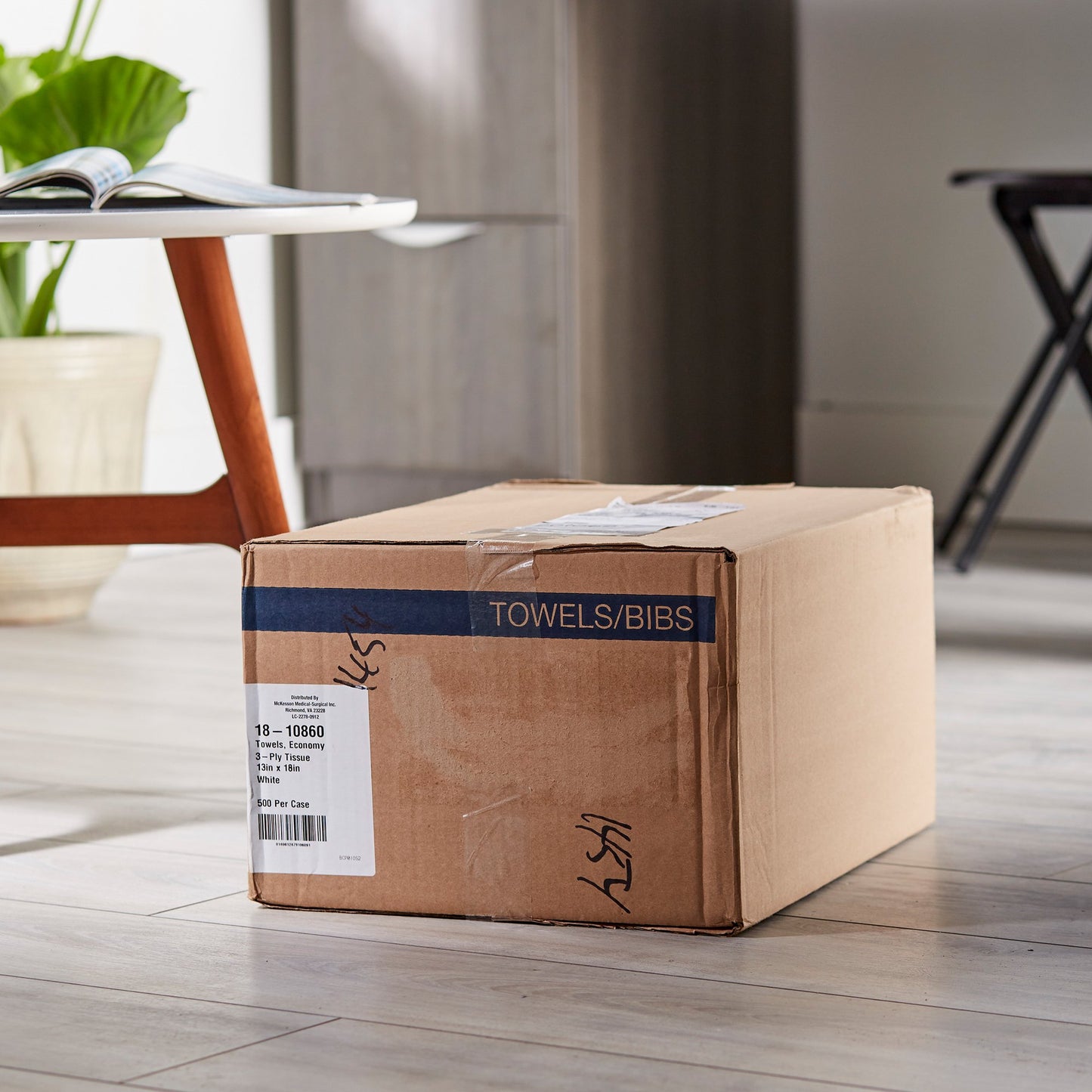 McKesson Nonsterile White Procedure Towels, 13 x 18 Inch 18-10860