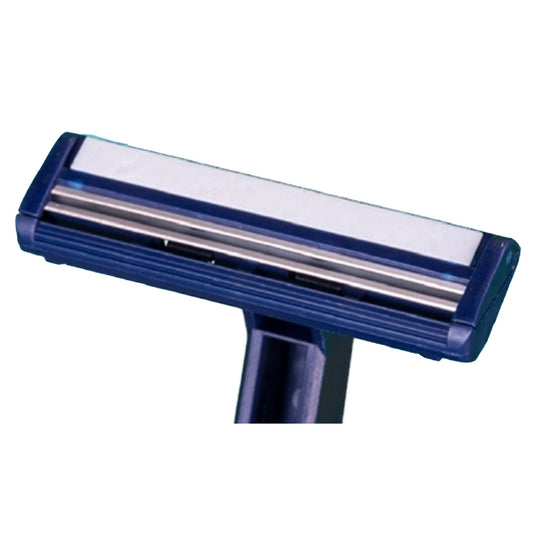 Personal Razor Val-U-Shave Single Edge Twin Blade NonSterile Disposable - 75-1032-0000