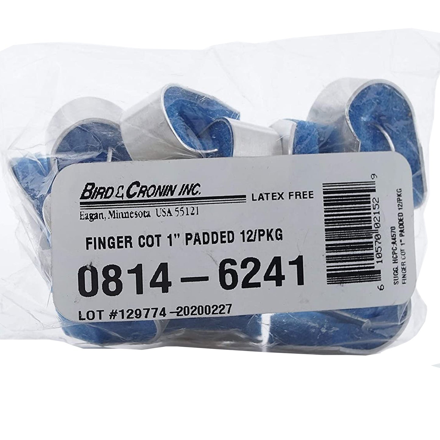 Bird & Cronin Finger Cot Splint, 1 Inch Length 08146241