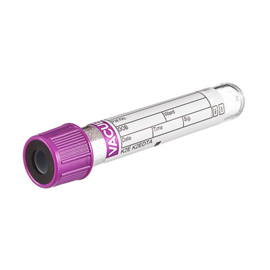 VACUETTE® Venous Blood Collection Tube K2 EDTA Additive 2 mL Pull Cap Polyethylene Terephthalate (PET) Tube - 454428