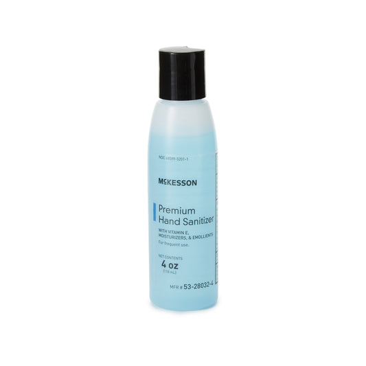 Hand Sanitizer McKesson Premium 4 oz. Ethyl Alcohol Gel Bottle - 53-28032-4