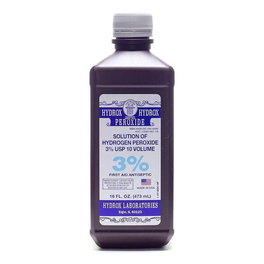 McKesson Medical Surgical Swan Hydrogen Peroxide, 16 oz. D0012, 1 Each