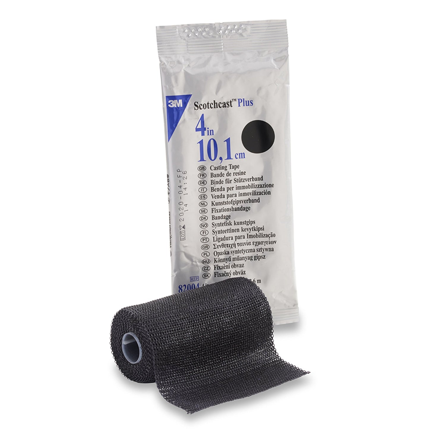 3M™ Scotchcast™ Plus Black Cast Tape, 4 Inch x 4 Yard 82004A
