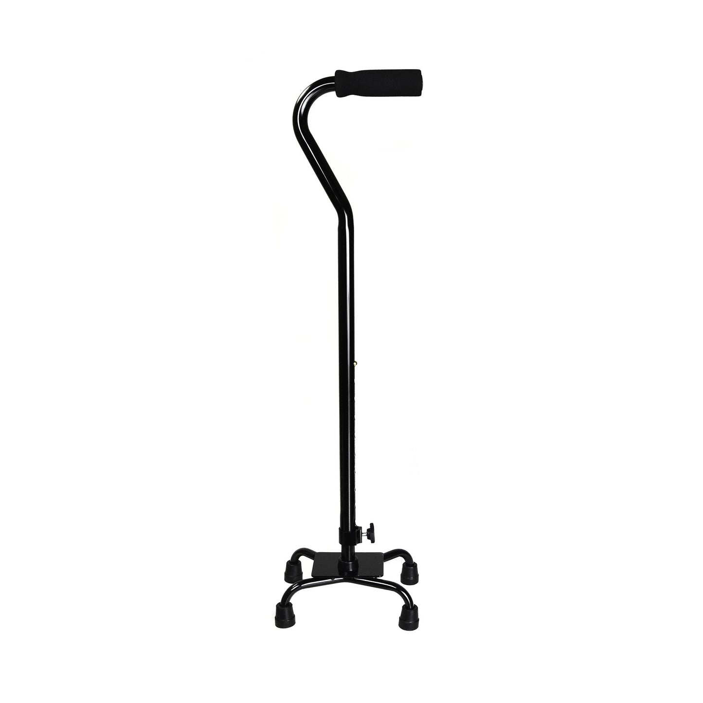 Small Base Quad Cane McKesson Steel 30 to 39 Inch Height Black - 146-RTL10310