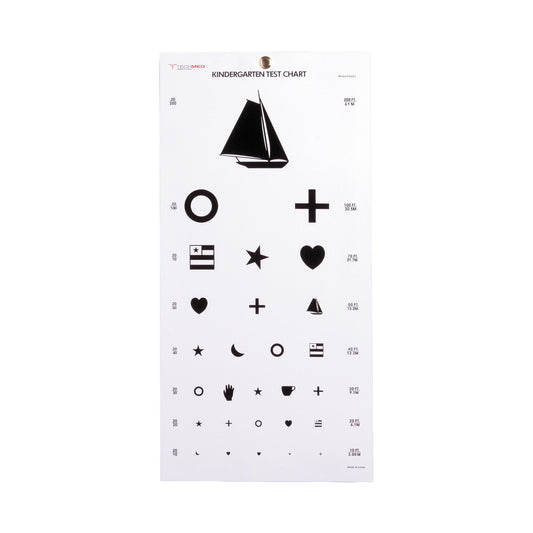 Preschool Eye Test Chart McKesson 20 Foot Distance Acuity Test - 63-3052