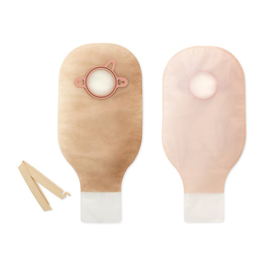 Ostomy Pouch New Image™ Two-Piece System 12 Inch Length Drainable - 18173