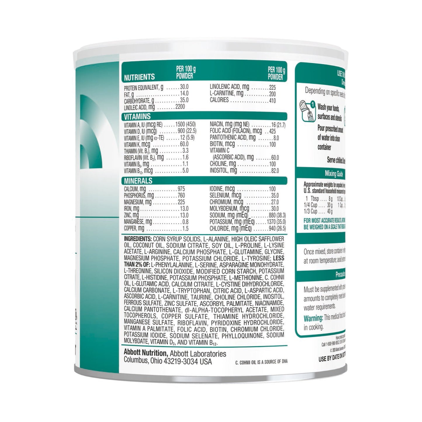 Ketonex®-2 Amino Acid–Modified Medical Food for MSUD, 14.1 oz. Can 67050