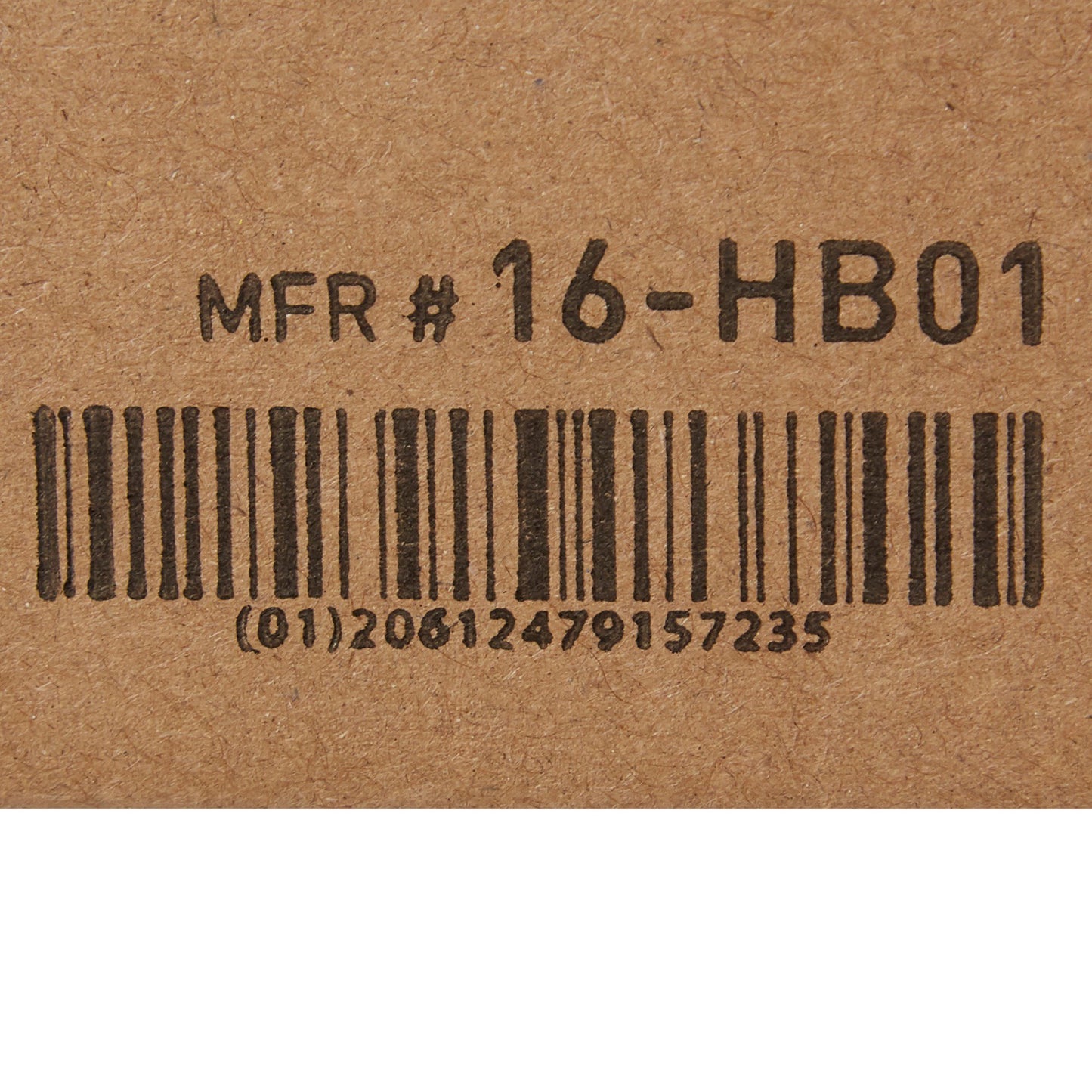 McKesson Black Polypropylene Hairbrush, 7.67 Inch 16-HB01