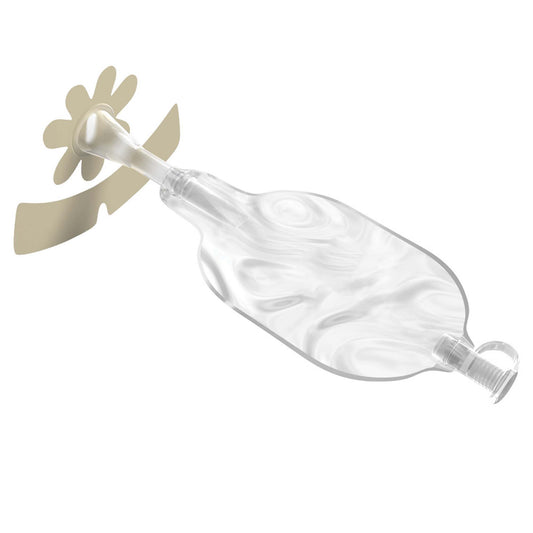 Male External Catheter with Pouch Liberty 3.0 Hydrocolloid Adhesive One Size Fits Most - 23046