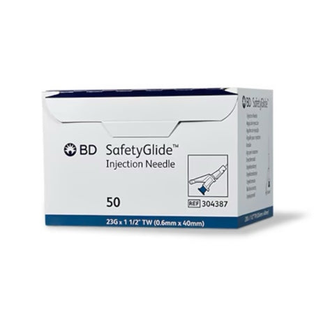 BD SafetyGlide™ 23G x 1-1/2" Hypodermic Needle - 304387