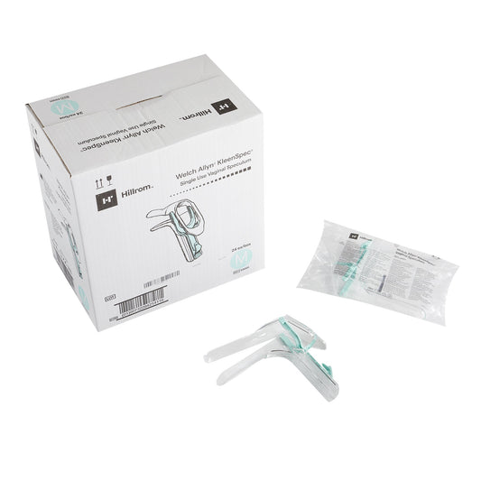 Welch Allyn KleenSpec 590 Series Premium Vaginal Speculum, Medium 59001, Box of 24