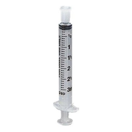 BD Enteral Oral Tip 3 mL Syringe w/o Safety - 305220