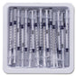 BD PrecisionGlide™ 1ml Allergist Tray with Permanently Attached Needle - 305XXX