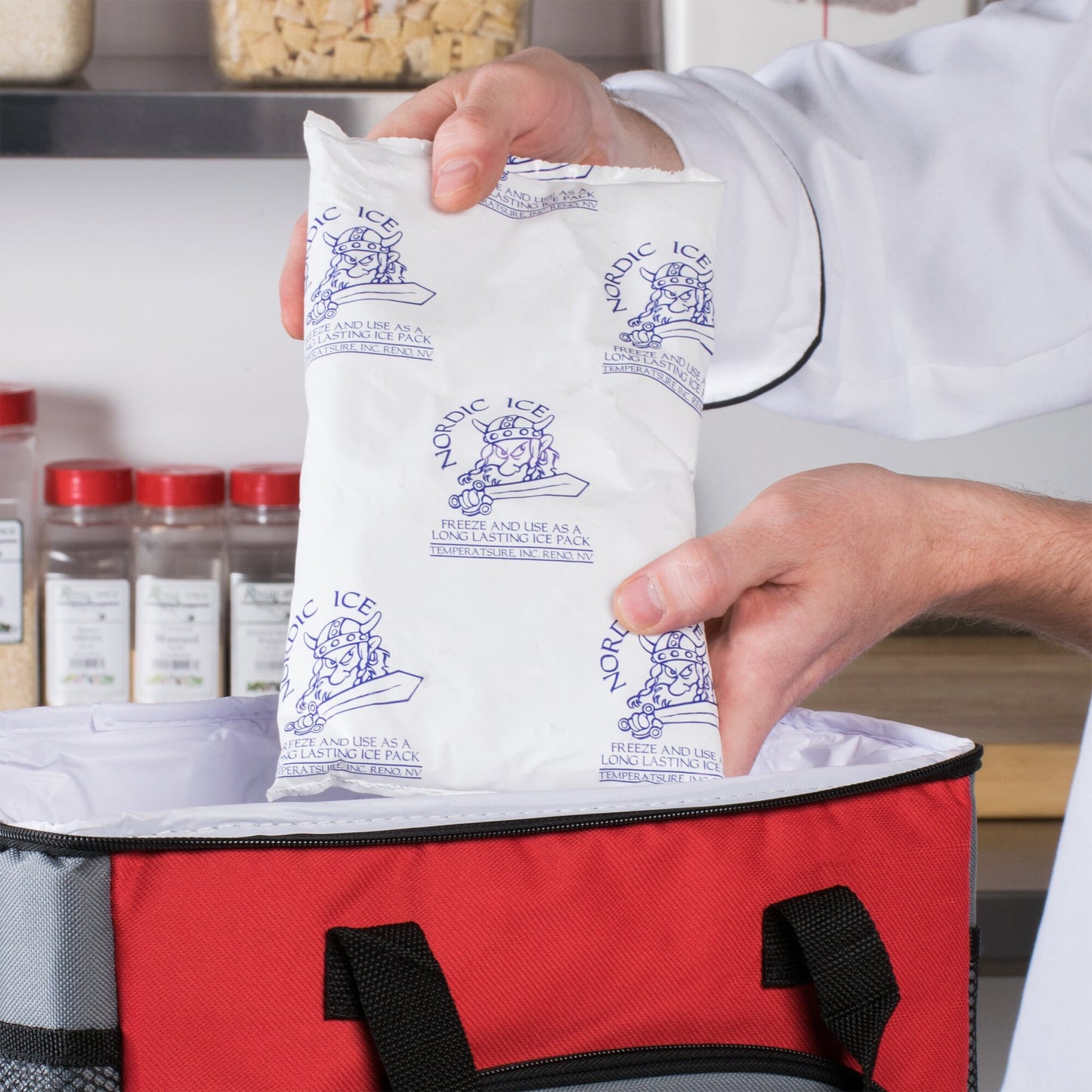 Refrigerant Gel Pack Nordic Ice® For Safe Transport of Food, Pharmaceuticals and Medical Products NI32