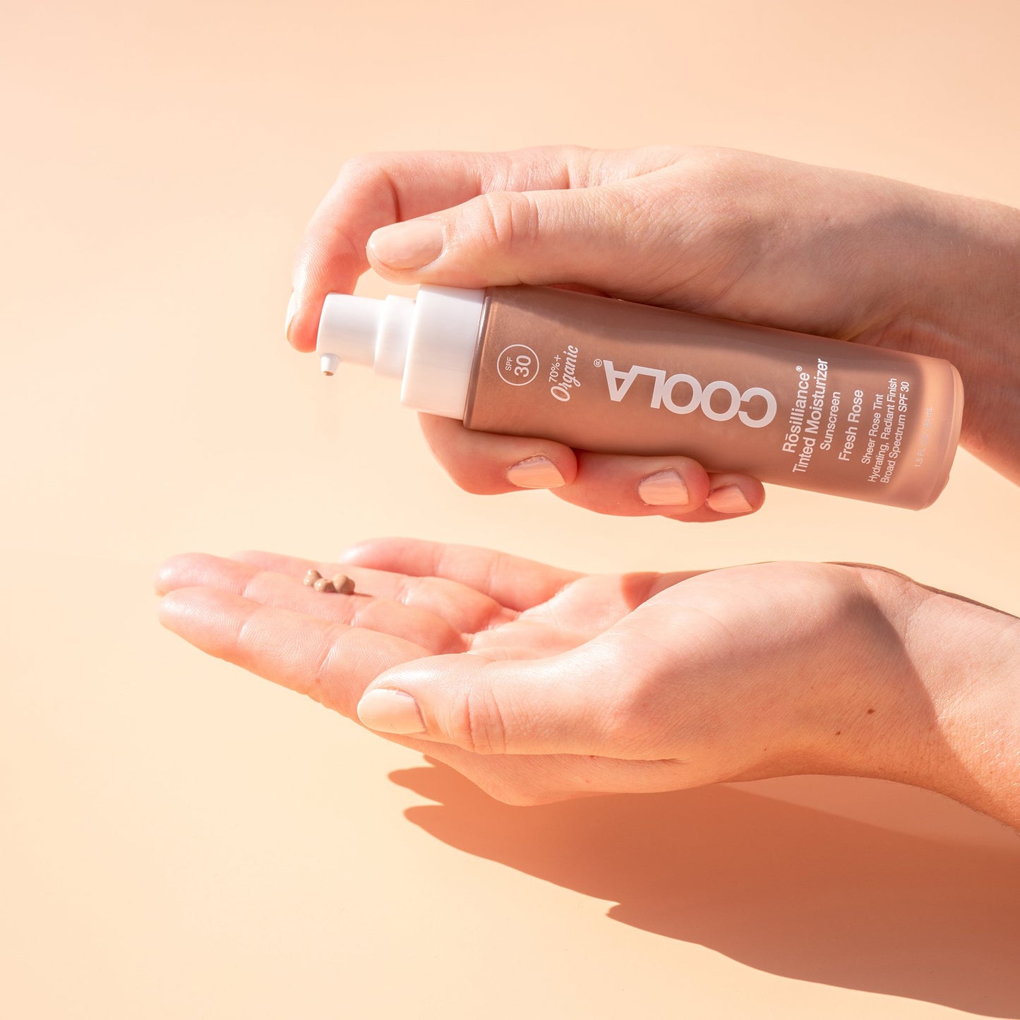 Facial Moisturizer with Sunscreen Rōsilliance® Tinted 1.5 oz. Bottle Floral Scent Cream CL10213