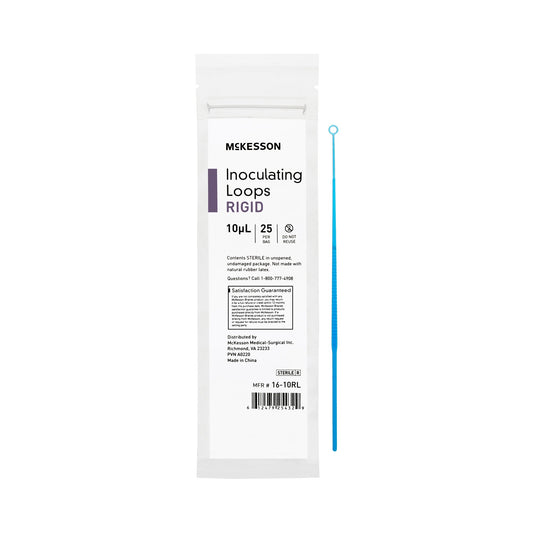 McKesson Inoculating Loop, Dark Blue,10 μL, 20-Centimeter Length 16-10RL
