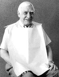 Bib Encore™ Tie Closure Disposable Polyethylene / Tissue - 920461