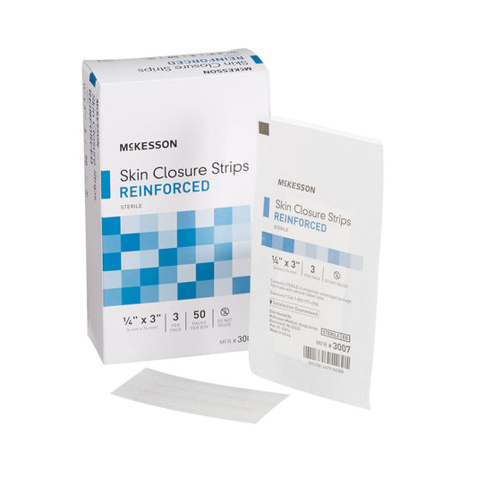 McKesson Brand McKesson Skin Closure Strip,  X 3 Inch 3007, Case of 200