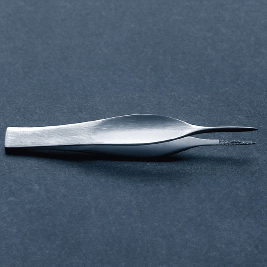 Splinter Forceps McKesson Feilchenfeld 3 Inch Length Floor / Office Grade Pakistani Stainless Steel NonSterile NonLocking Thumb Handle Straight Pointe