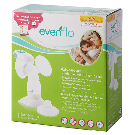 Single Electric Breast Pump Evenflo Advanced - 5171113