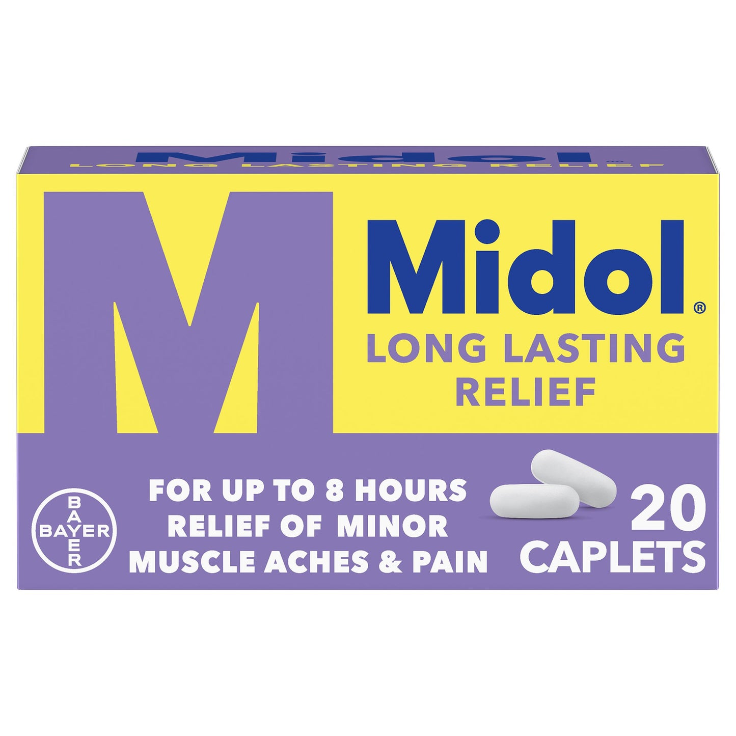 Midol Long Lasting Relief Caplets 31284357122