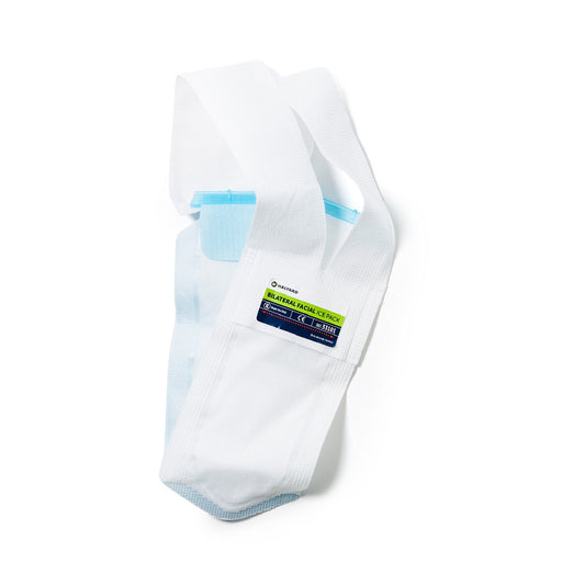 Halyard Bilateral Facial Ice Bag, 5 x 12 Inch 33101
