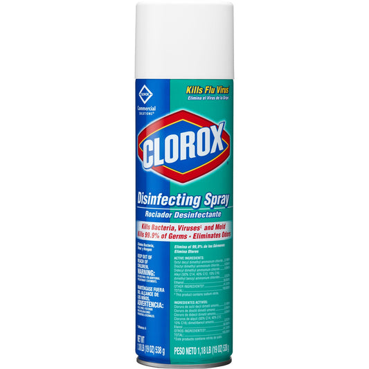 Clorox® Disinfecting Spray, Fresh Scent, 19 oz. 38504