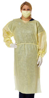 Protective Procedure Gown QuickComply™ X-Large Yellow NonSterile AAMI Level 2 Disposable - NONLV240XL