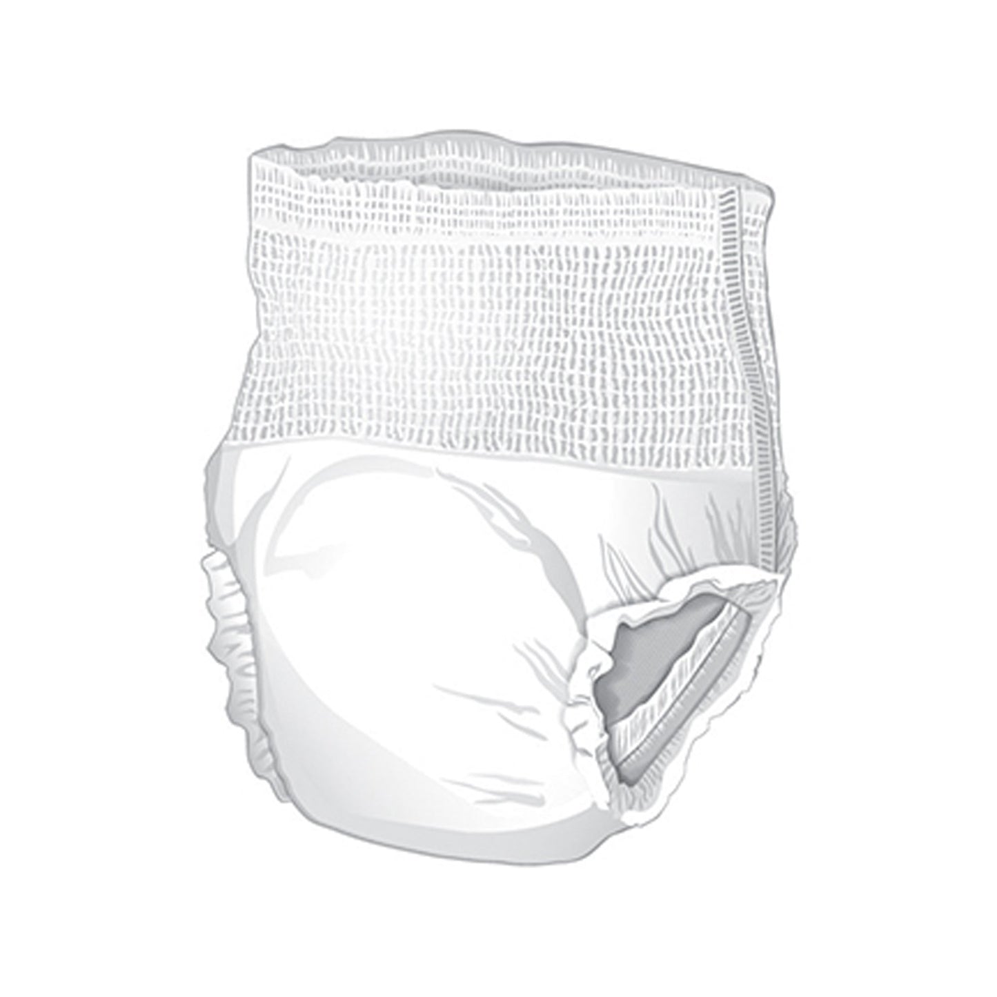 McKesson Extended Wear Maximum Absorbency Underwear, Large UWEXTLG