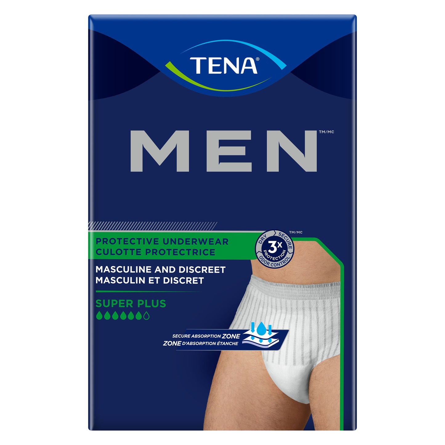 Tena® Men™ Super Plus Protective Underwear, Large/X-Large 81920