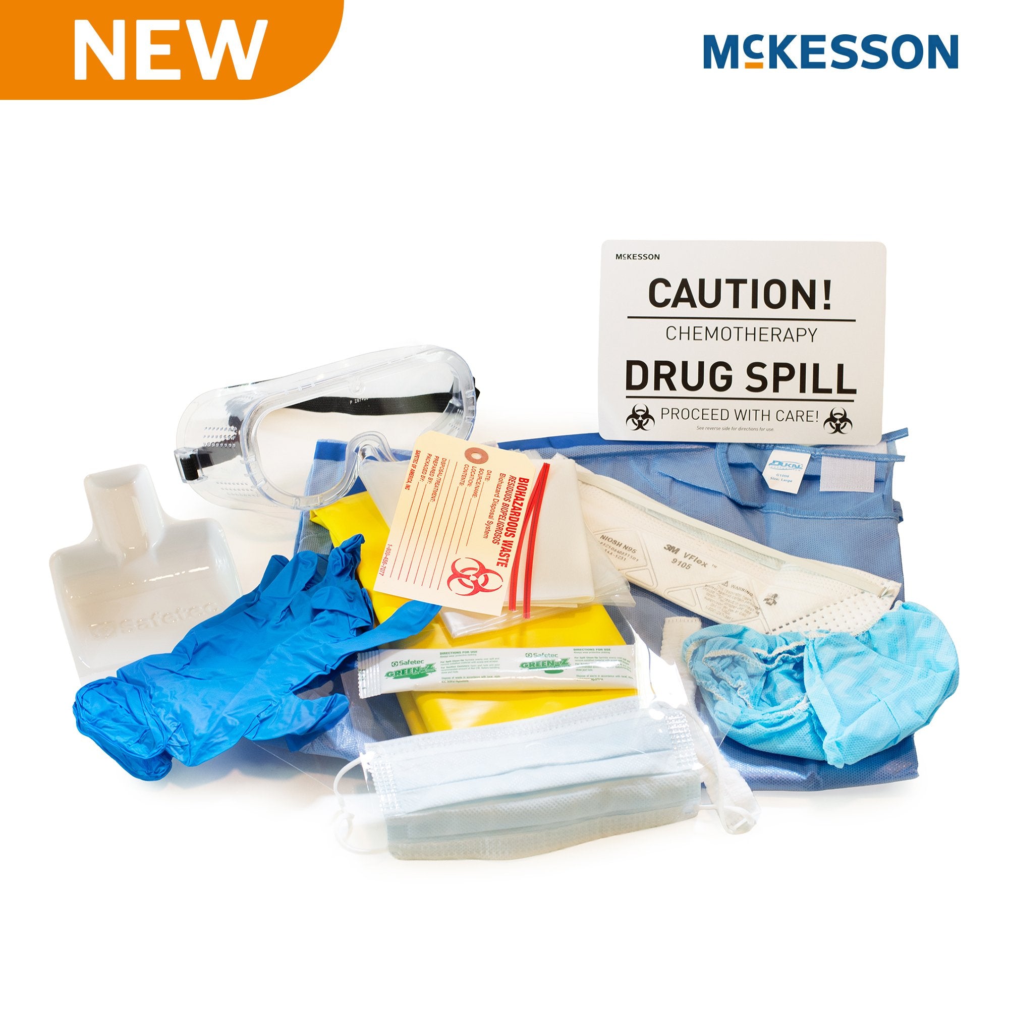 Chemotherapy Spill Kit McKesson 547-49725 – Medsitis