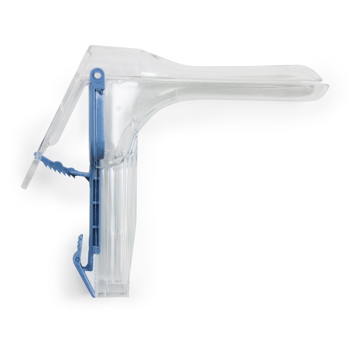 Vaginal Speculum McKesson Graves NonSterile Office Grade Acrylic Small Double Blade Duckbill Disposable Corded Light Source Compatible - 16-8312
