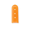 Instrument Tip Protecting Cap 1 L X 0.375 W Inch, Orange Tint, With Vent, Flat, Sterile, Disposable - 30807