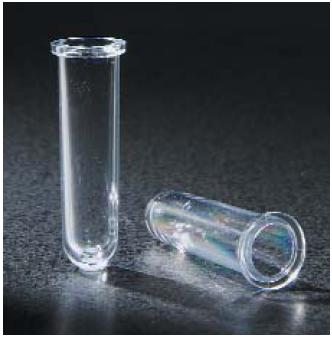 Globe Scientific Sysmex Reaction Tube, 10 x 30 mm, 0.8 mL Volume 5530, Pack of 1000
