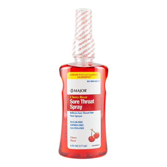 Major® Phenol Sore Throat Relief, 6-ounce spray bottle 00904630521