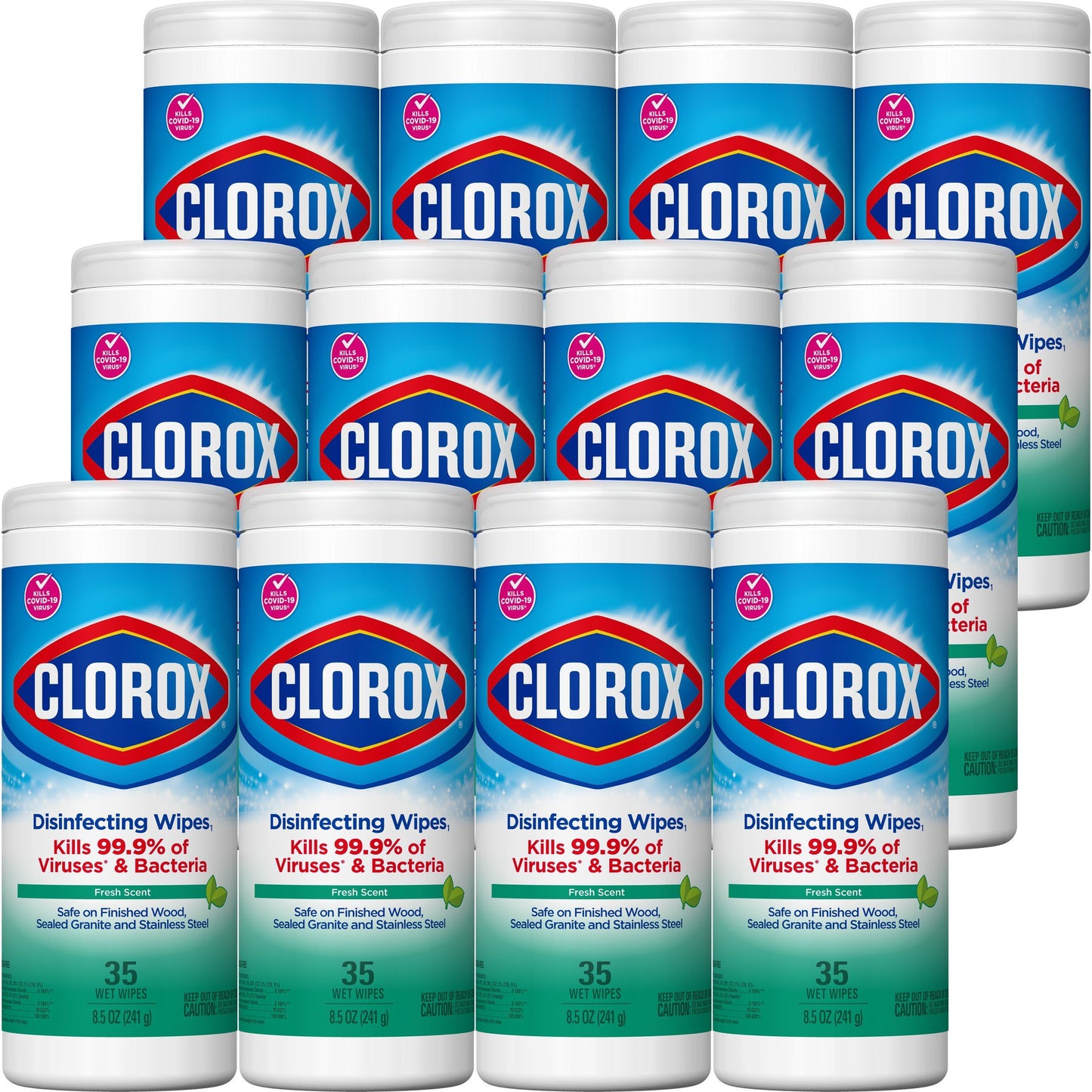 Clorox® Disinfecting Wipes, Fresh Scent, 35 ct. 01593