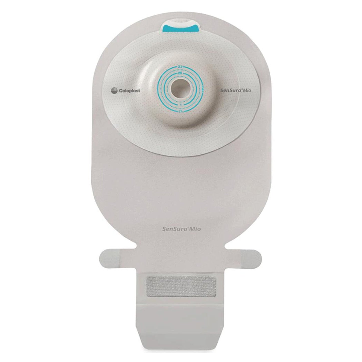 Ostomy Pouch SenSura® Mio Convex One-Piece System 11 Inch Length, Maxi Deep Convex, Trim to Fit 5/8 to 1-5/16 Inch Stoma Drainable - 16766