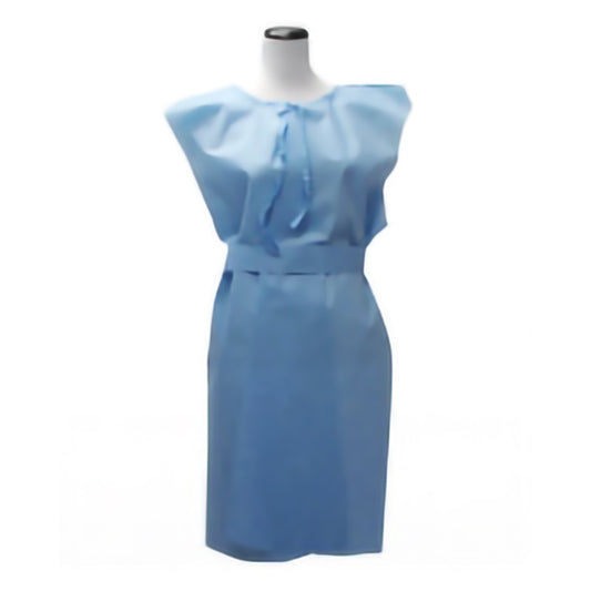 Patient Exam Gown X-Large Blue Disposable - 510S