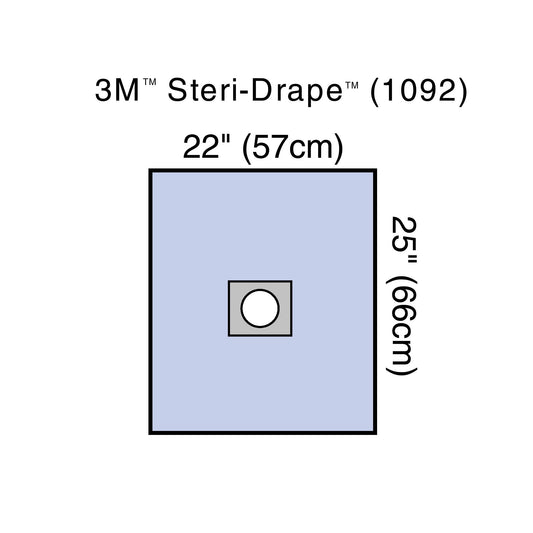 3M™ Steri-Drape™ Sterile Small Surgical Drape, 22 x 25 Inch 1092
