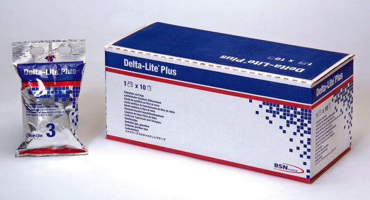 BSN Medical Delta-Lite Plus Purple Cast Tape, 4 Inch x 4 Yard 7345862, Box of 10