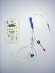 Phlebotomy Bag with Needle Macopharma 600 mL - 23111002