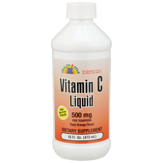 Vitamin C Supplement Geri-Care® Ascorbic Acid 500 mg Strength Liquid 16 oz. - Q842-16-GCP