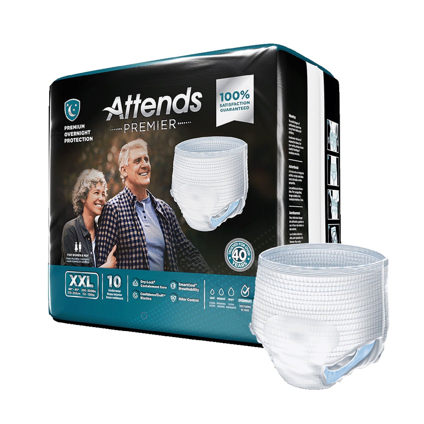 Attends® Premier Absorbent Underwear, 2X Large ALI-UW50