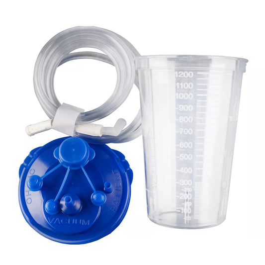 Rigid Suction Canister Kit Medi-Vac® Guardian™ 1200 mL Sealing Lid - 65651-312