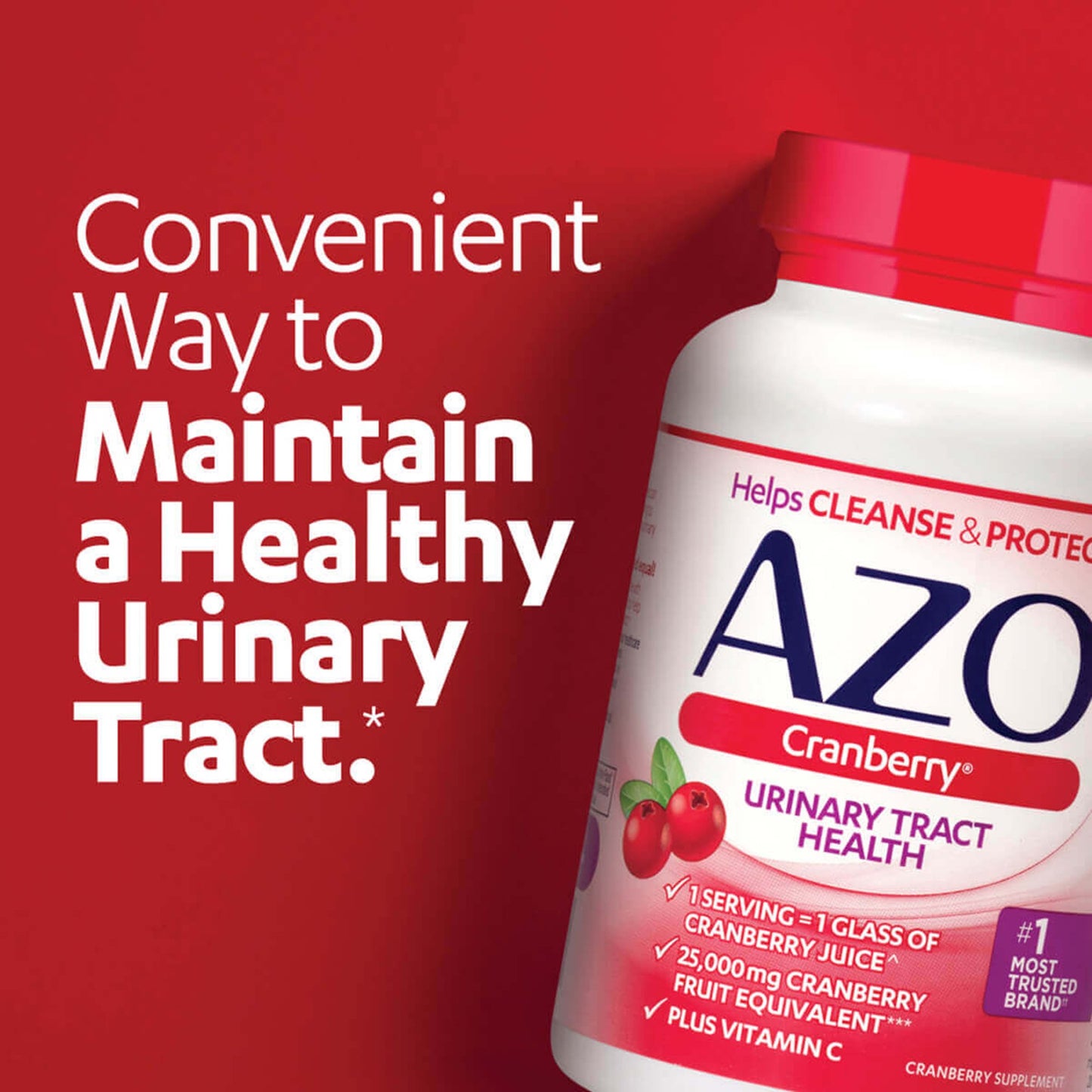 AZO Cranberry® Urinary Tract Health Softgels 78765110167
