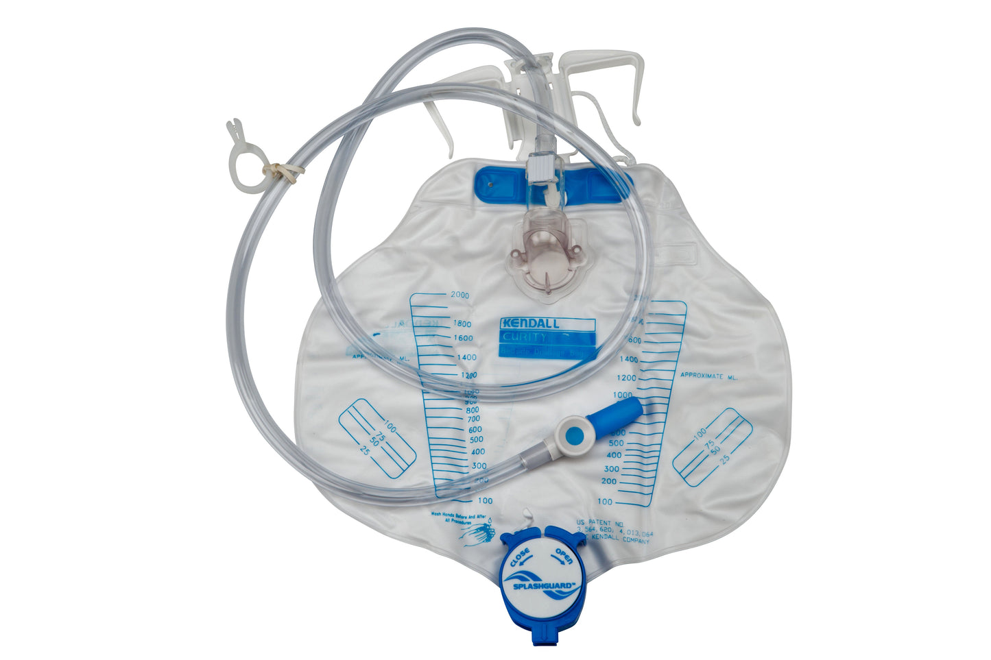 Cardinal Dover Urinary Drainage Bag, 48 inch Tubing 6308LL, Case of 20